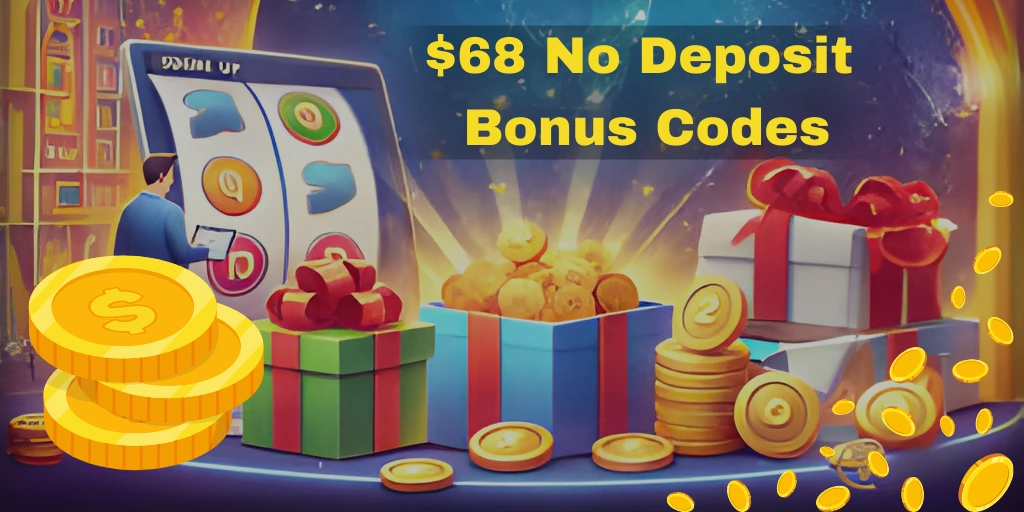 $68 no deposit bonus codes
