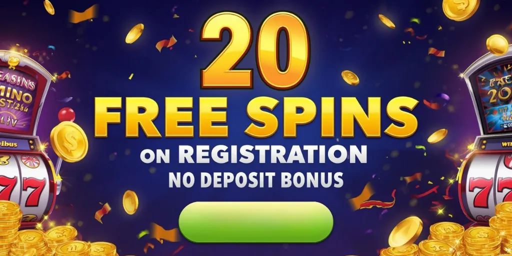 20 Free Spins On Registration No Deposit